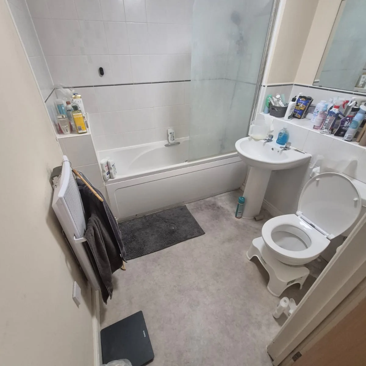 Before — End of tenancy cleaning — before and after